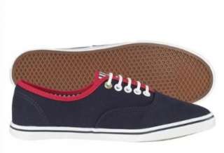 Vans Authentic Lo Pro Navy Red Yacht Stripes  Schuhe 