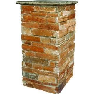 MS International 18 In. X 18 In. Natural Stone Column Kit With Cap P 