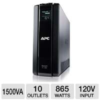 APC BR1500G Back UPS XS LCD 1500VA UPS Battery Backup   Master Control 