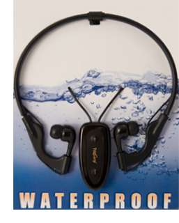 Mach Speed Trio Surf Waterproof MP3 Player   2GB, Armband, Waterproof 