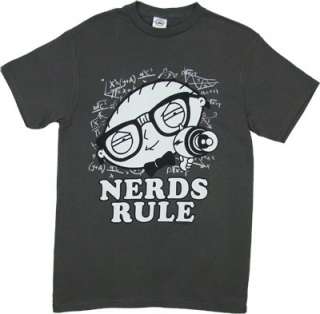 Nerds Rule   Stewie   Family Guy T shirt  