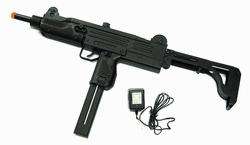 D91 WELL Uzi Deluxe Full Automatic Rechargeable Electric Airsoft Gun 