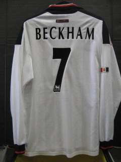 Umbro Beckham Manchester United Player L/S JERSEY XXL  