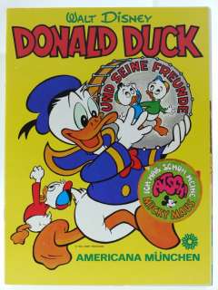 Americana Walt Disney Sammelbilder Donald Klebebilder Album 1109 01 12 