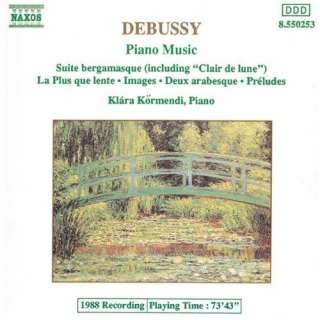 Debussy Suite Bergamasque / Images / Preludes / Arabesques Klara 