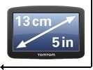 TomTom GO LIVE 825 Navigationssystem (13 cm (5 Zoll) Display, HD 