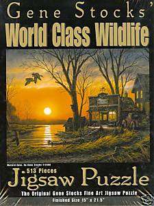 WORLD CLASS WILDLIFE MALLARD COVE 513pc JIGSAW PUZZLE  