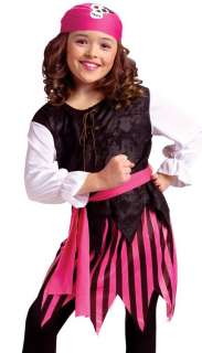 Girls Pirate Captain Cute Kids Halloween Costume 023168087836  