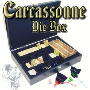 Die original Carcassonne Box für das Kartenspiel.: .de 