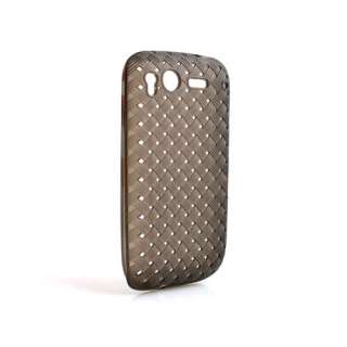 TPU Silikon Hülle Tasche Case Skin transparent für HTC Desire S G12 