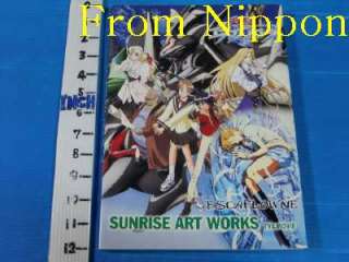   Escaflowne TV amd Movie Sunrise Art Works OOP 2001 Japan book  