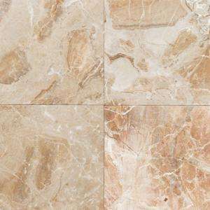 Daltile 12 in. x 12 in. Breccia Oniciata Marble Floor and Wall Tile 