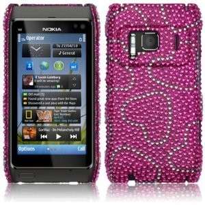 Design Cover Case für Nokia N8 Diamant Herz  