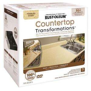   Transformations Countertop Large Pebbled Ivory (Covers 50 sq. ft