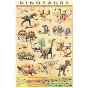 Empire 266958 Educational   Dinosaurs   Dinosaurier Plakat Poster   61 