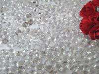 1000 Acrylic DIAMOND Wedding Table Confetti 1/3CT CLR  