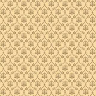The Wallpaper Company 56 Sq.ft. Biscuit Linked Medallions Wallpaper 