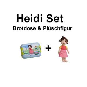 Heidi Set ( Brotdose u. Plüschpuppe )  Spielzeug