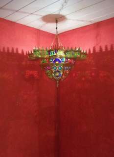 Marokkanische Deckenlampe Wohnstil Interior Lampe Kunst  