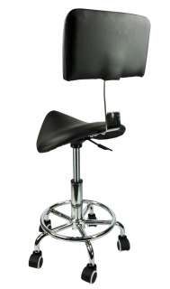 new salon stool medical rubber wheels black buy it now price $ 37 95 