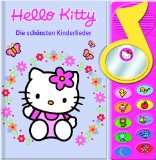 Hello Kitty   Die schönsten Kinderlieder, Buch mit Klangleiste und 
