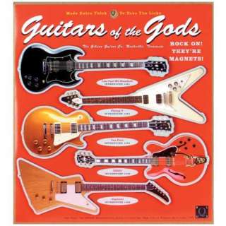 gods magnet set five classic gibsons that rocked the world