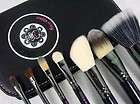Hot 7 pcs Hello Kitty Makeup Brush Brushes Set and Faux Leather Case 