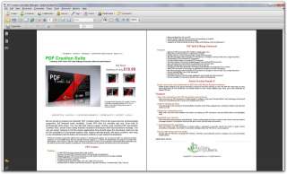 Professional PDF Creator & Adobe Acrobat Reader 9 10 X  