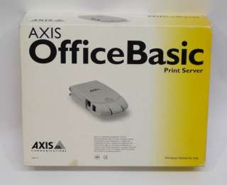 Axis OfficeBasic Parallel Print Server 0107 004 01  