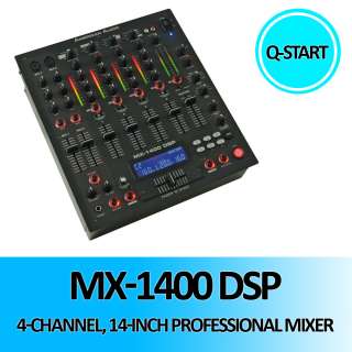 American Audio MX 1400 DSP DJ Mixer   5 YEAR WARRANTY  