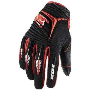  Fox Racing Blitz Gloves   XX Large/Black/Red: Automotive