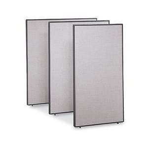  Bush Business Furniture PP66748 Light Grey   Slate Panels 