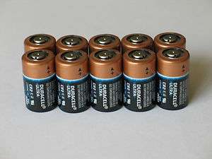 10 NEW Duracell Ultra CR2 3 volt batteries  