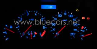   Kit éclairage led Compteur bleu pour Peugeot 206 mux