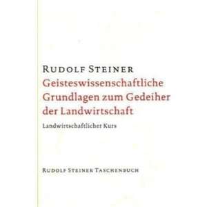    Landwirtschaftlicher Kurs  Rudolf Steiner Bücher