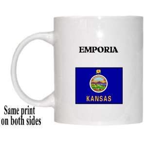  US State Flag   EMPORIA, Kansas (KS) Mug 
