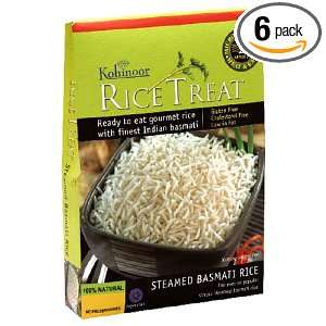 Kohinoor Rice Treat Ready To Eat Gourmet Rice Pilafs, Steamed Basmati 