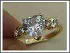 anillo compromiso, De oro y Con piedras prec semi perlas en .es