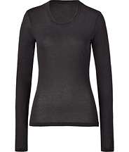 Abyss long sleeve crew neck tee by JAMES PERSE