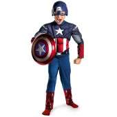 The Avengers Captain America Classic Muscle Chest Toddler Costume