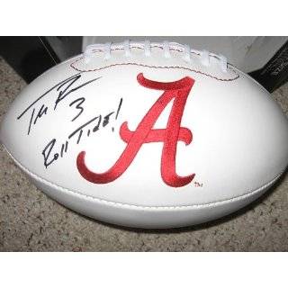 Alabama Trent Richardson Signed Autographed Football Coa & Holo 