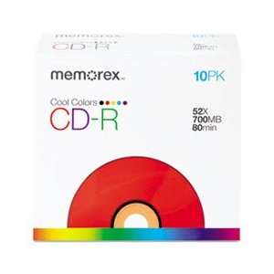  CD R Discs, 700MB/80min, 52x, Slim Jewel Cases, Cool 