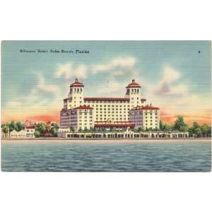 1940s Vintage Postcard Biltmore Hotel Palm Beach Florida