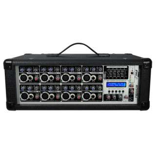   PMX802M 8 Channel 800 Watts Powered Mixer With  Input LCD Display