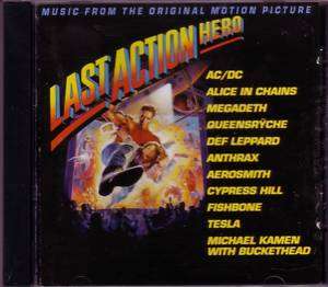 Last Action Hero Soundtrack AC/DC, Tesla CD Classic  