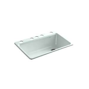 KOHLER K 5871 5U FE Riverby Undercounter Single Basin Kitchen Sink 