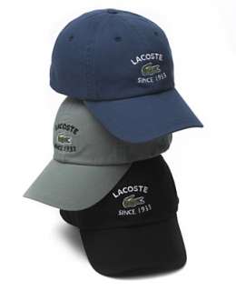 Lacoste Core Hat, Logo Baseball Cap   Hats, Scarves & Gloves   Mens 