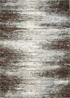   Grey Brown 5x8 Area Rug Abstract Carpet   Actual 5 2 x 7 2  