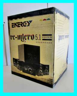 ENERGY RC MICRO 5.1 CH. HOME THEATER SPEAKER SYSTEM NEW  