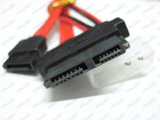 Slimline SATA Cable Slim Optical Drive 4 pin Power New  